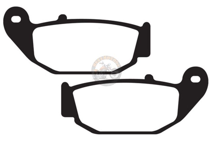 Колодки тормозные задние (диск) (ПАРА) PHANTOM, ZF-KY, EKONIKA (ZF250-2) 24602