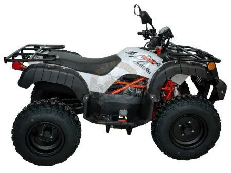 Машинокомплект (ATV) KAYO AU150  белый пластик  (ПТС)  1560012-824-7872  (ПРЕДЗАКАЗ)