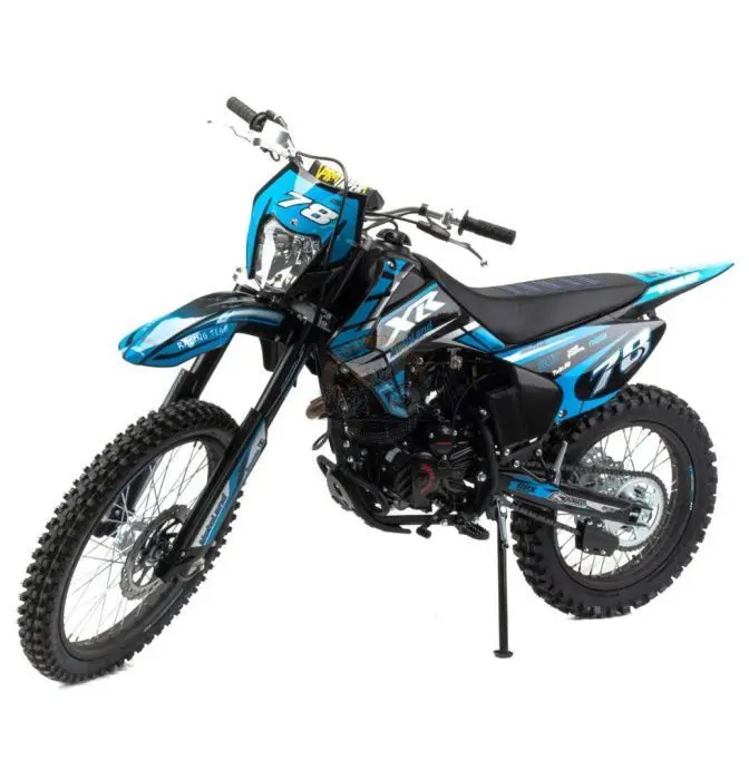 Мотоцикл Кросс Motoland XR300 LITE синий (175FMM) 21939	